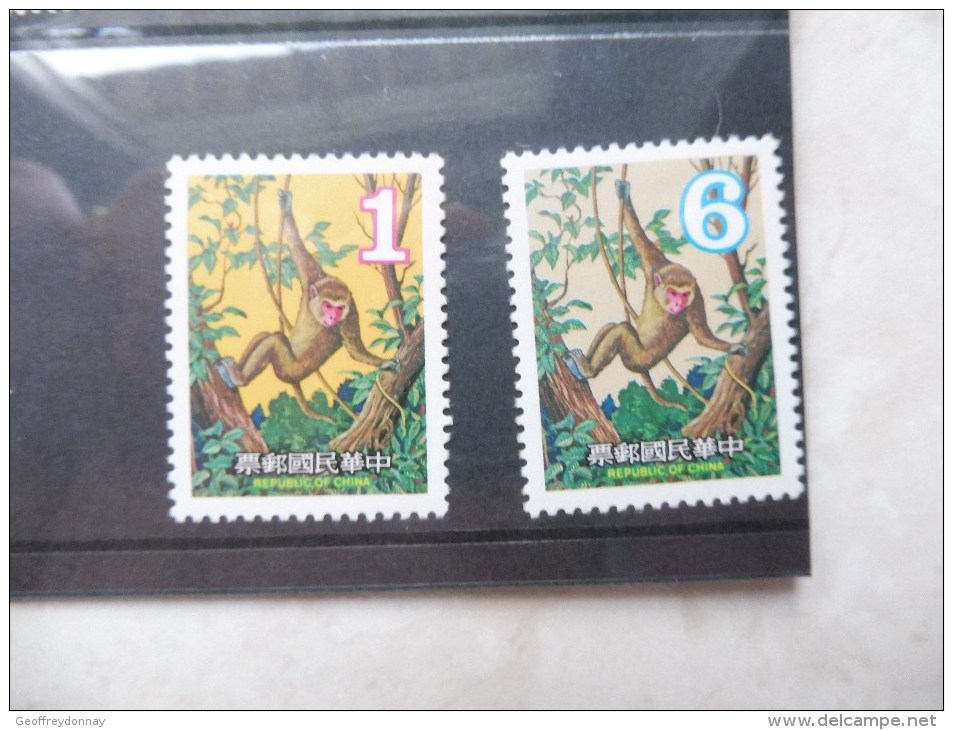 1263/4 Singe De Chine - Unused Stamps