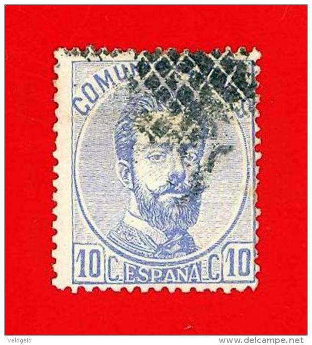 Espa&ntilde;a. Spain. 1872 (o) Edifil 121. Amadeo I. 10 Centesimas. Ultramar - Usati