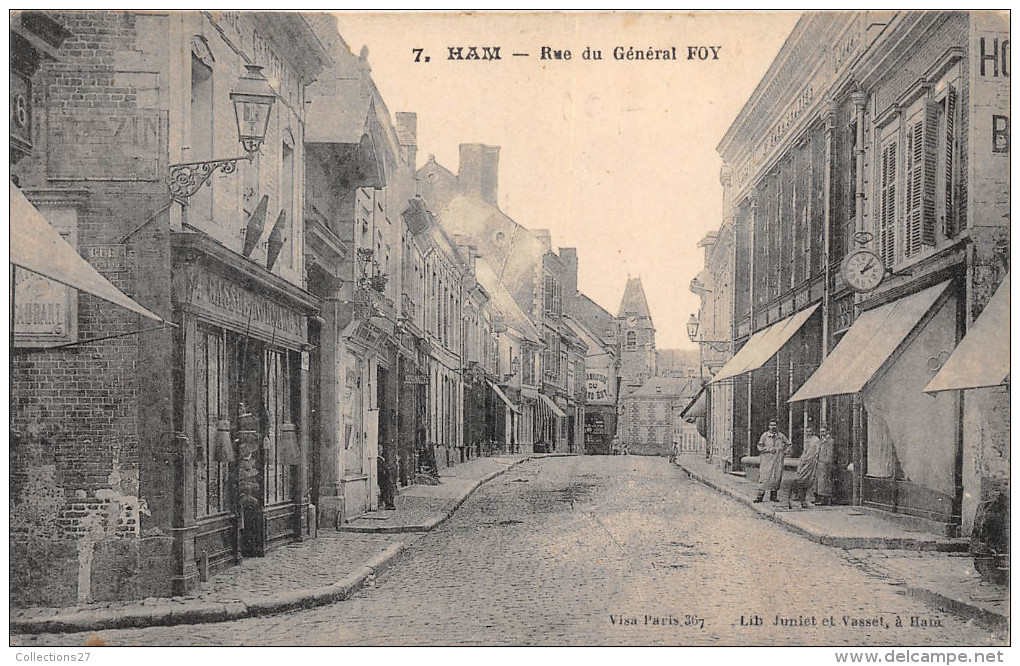 80-HAM- RUE DU GENERAL FOY - Ham