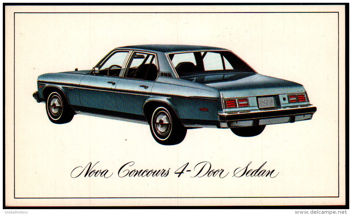 DC2257 - CHEVROLET CHEVY, CHEVETTE, MONTE CARLO, NOVA AND CAMARO - 4X PC - Other & Unclassified