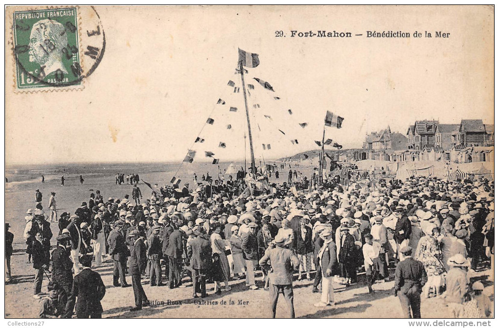 80-FORT-MAHON- BENEDICTION DE LA MER - Fort Mahon