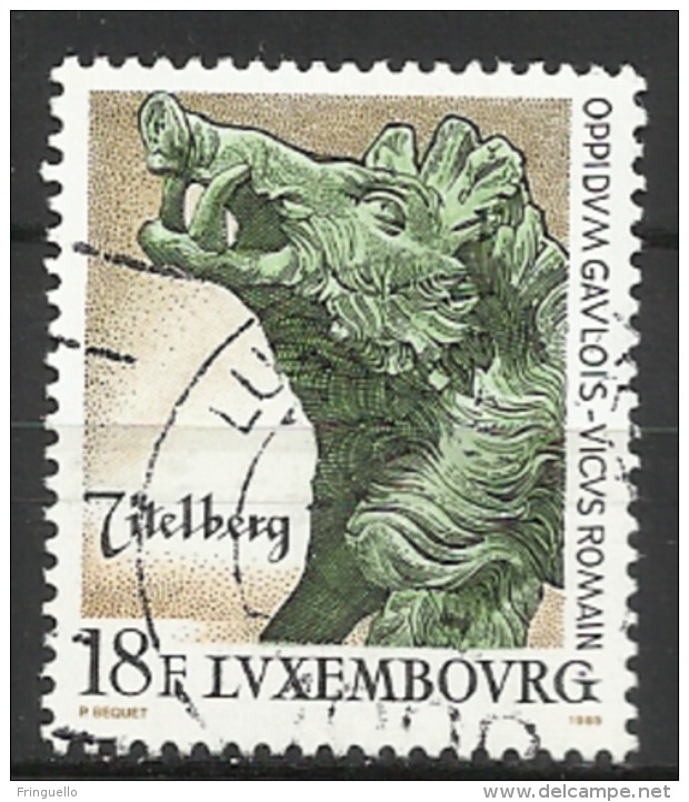 Lussenburgo: L 1581-1989 Yvert N.1181 Usato. - Gebraucht