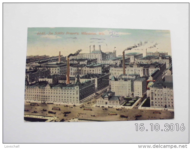 Milwaukee. - Joe Schlitz Brewery. (4 - 9 - 1912) - Milwaukee