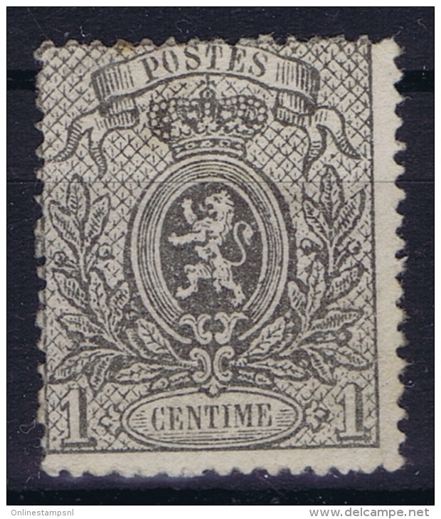 Belgium:  OBP Nr 23 MH/* Falz/ Charniere Perfo 15 - 1866-1867 Piccolo Leone