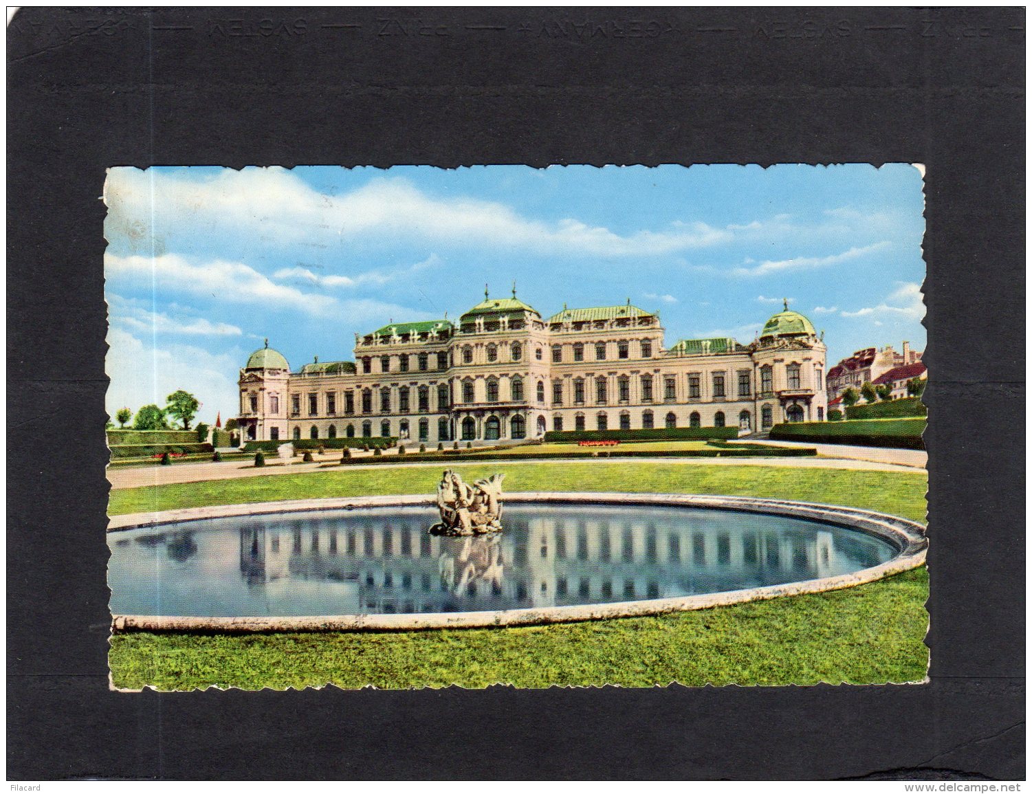 64711   Austria,  Belvedere,  VG  1960 - Belvedere