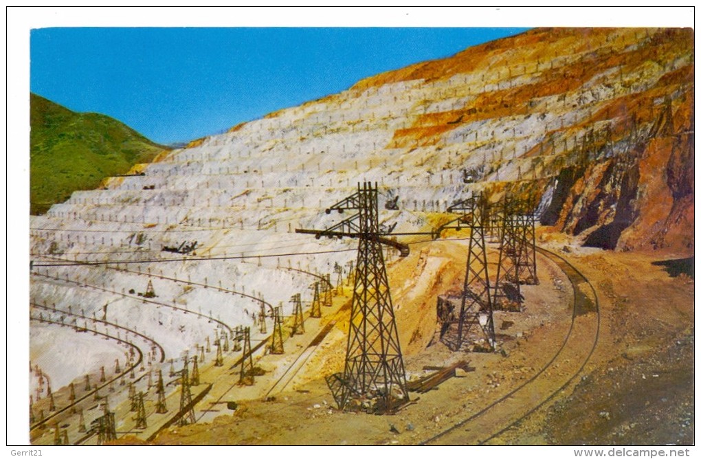 BERGBAU / Mining, Bingham Copper Mine, Utah - Mines