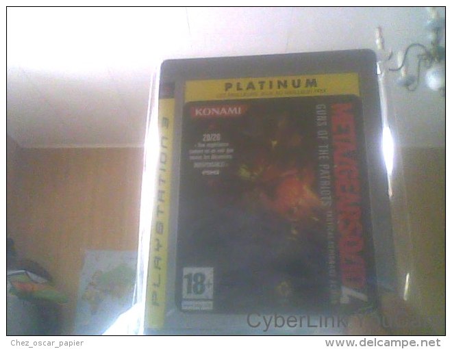 Jeu Ps3 Metalgearsolid 4 Edition PLATINUM - PS3