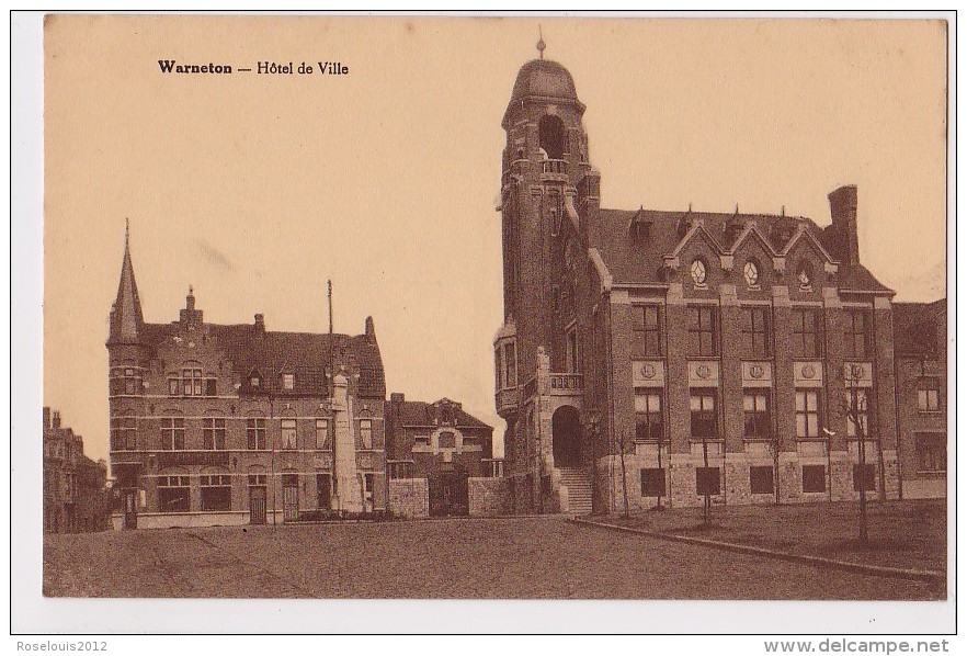 WARMETON : Hôtel De Ville - Vleteren