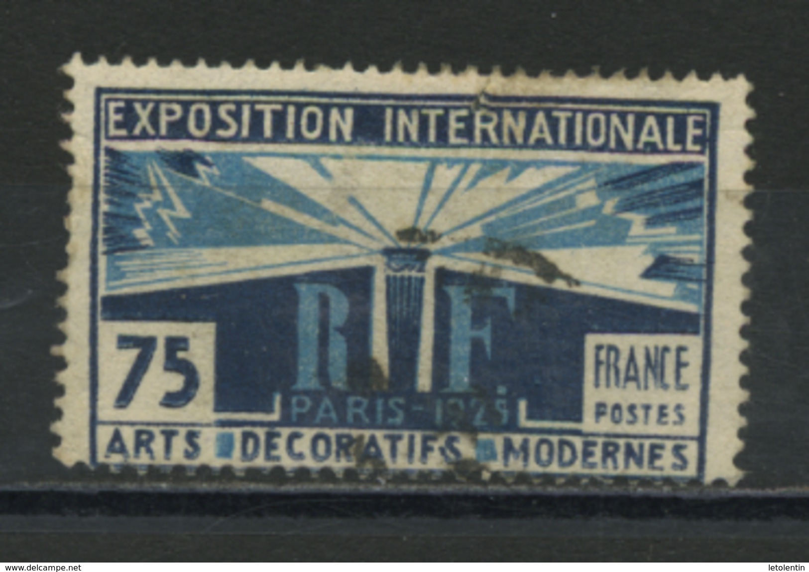 FRANCE  - EXPO DE PARIS - N° Yvert 215 OBLI - Used Stamps