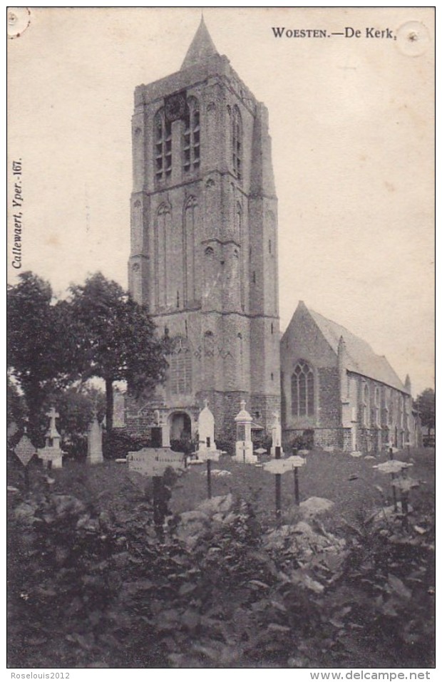 WOESTEN : Kerk - Vleteren