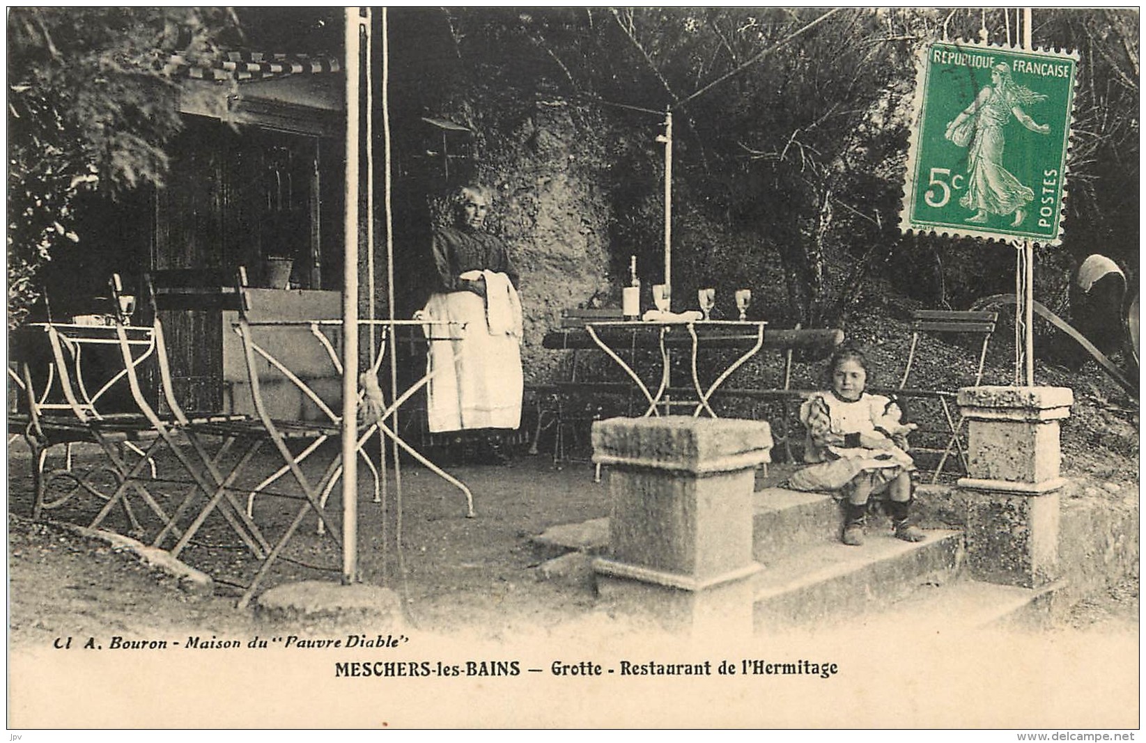 MESCHERS LES BAINS - GROTTE - RESTAURANT DE L'HERMITAGE - Meschers