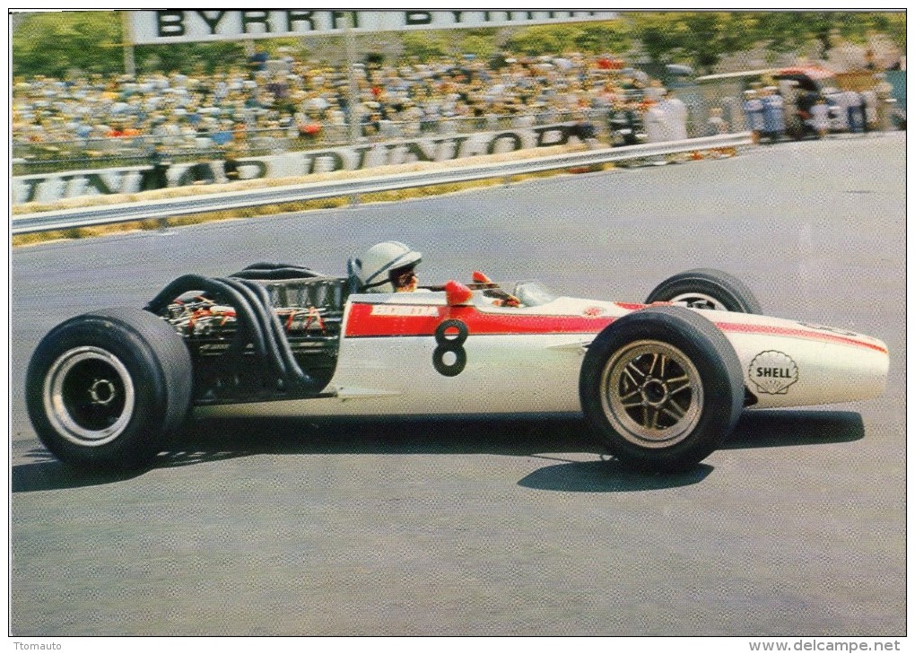 Grand Prix  Monaco 1968  -  John Surtees   -  Honda RA301 F1  - Carte Postale - Grand Prix / F1