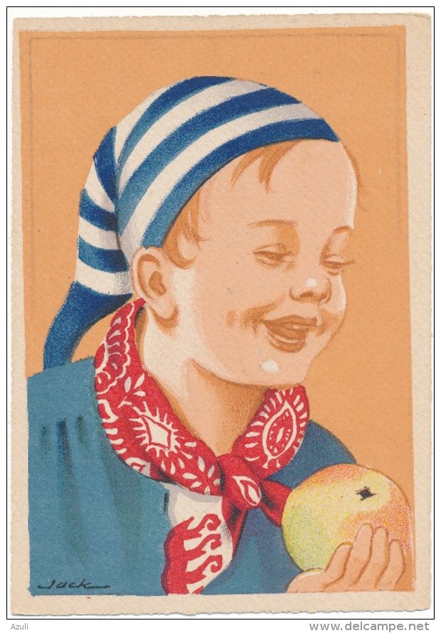 BARRE DAYEZ - 1328R - Le Bonnet De Coton , JACK -  CPSM 10,5 X 15 Cm Non écrite - Autres & Non Classés