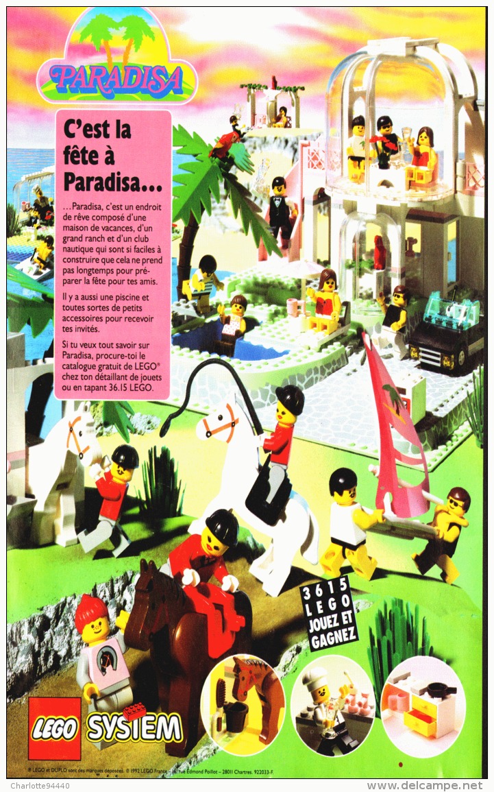 PUB PARADISA "  LEGO SYSTEM " 1992  (12) - Figuren