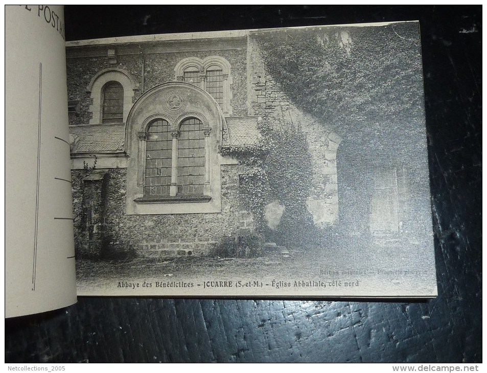 CARNET DE 30 CARTES POSTALES - ABBAYE DE JOUARRE - 77 SEINE ET MARNE (S)