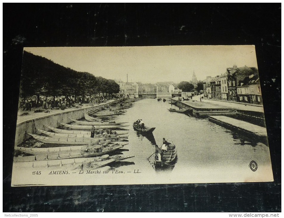 AMIENS, PECQUIGNY, PICQUIGNY LOT DE 3 CARTES POSTALES TOUTES DIFFERENTES - 80 SOMME (S) - Autres & Non Classés