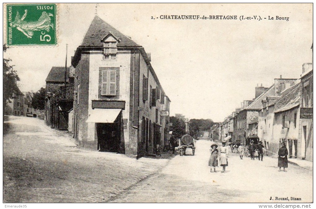 CHATEAUNEUF DE BRETAGNE Le Bourg - Autres & Non Classés