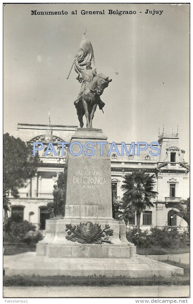 59588 ARGENTINA JUJUY MONUMENTO AL GENERAL BELGRANO POSTAL POSTCARD - Argentina