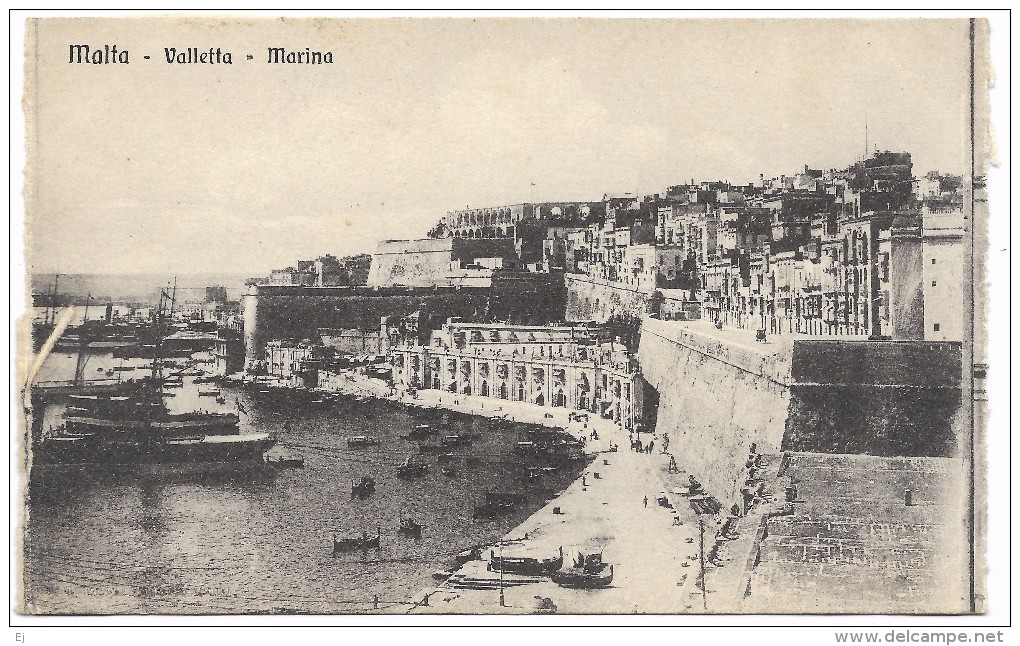 Malta - Valetta - Marina - Unused - Malta