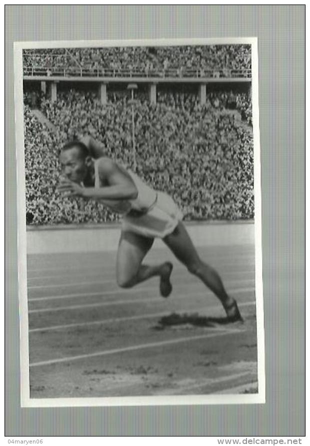 **OLYMPIA 1936**-Sammelwerk Nr. 14 - Bild Nr. 33-- JESSE   OWENS ( U.S.A.) - Athlétisme