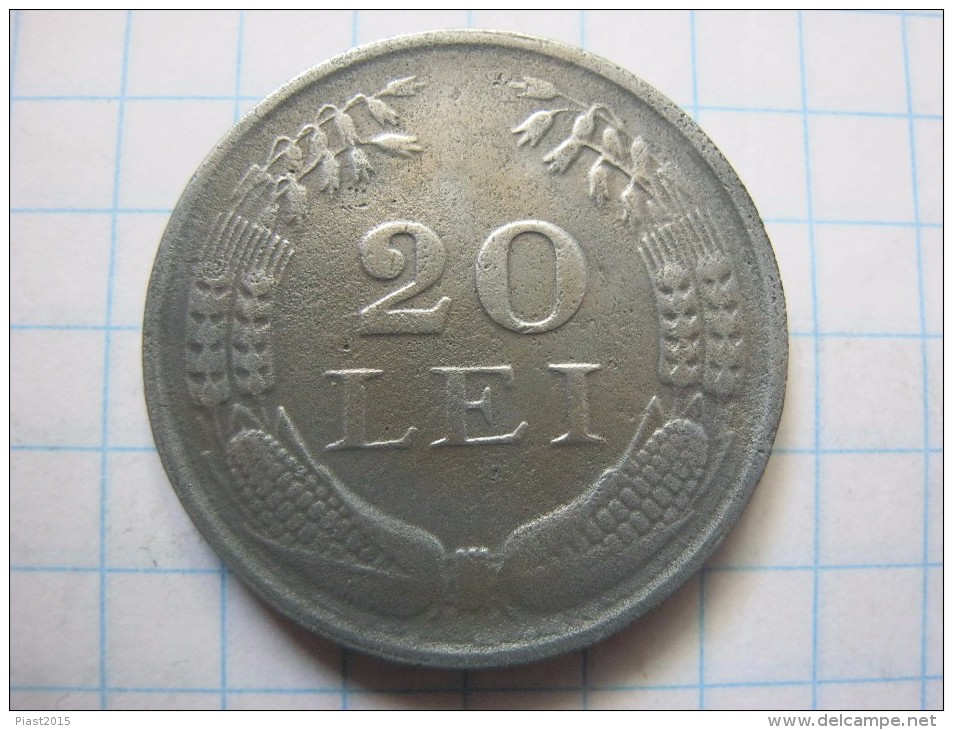 Romania 20 Lei 1943 - Roumanie