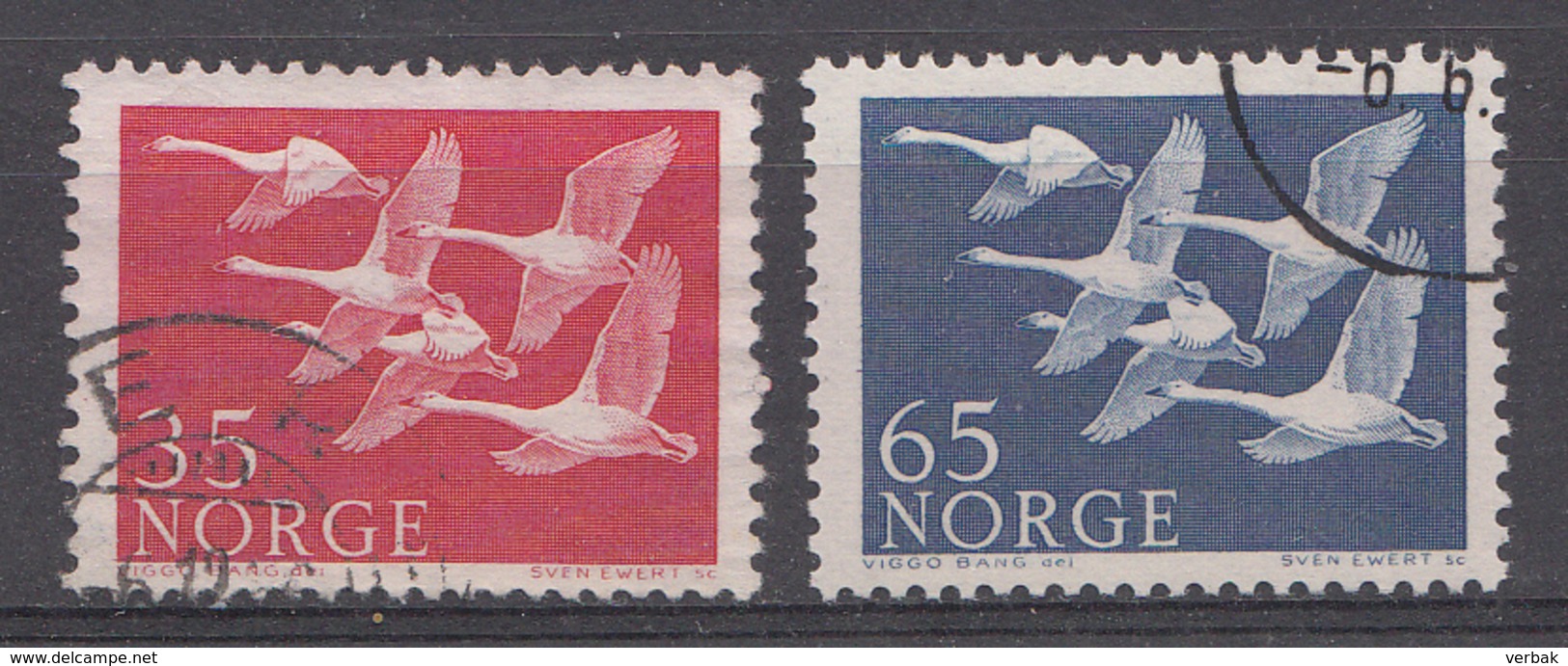 Norvège 1956  Mi.nr: 406-407 Norden  Oblitérés / Used / Gest. - Usados