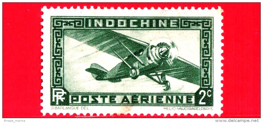 Nuovo - MNH - INDOCINA - Indo-Chine - 1933 - Francobolli Di Posta Aerea Con Dicitura RF - 2 - Poste Aérienne