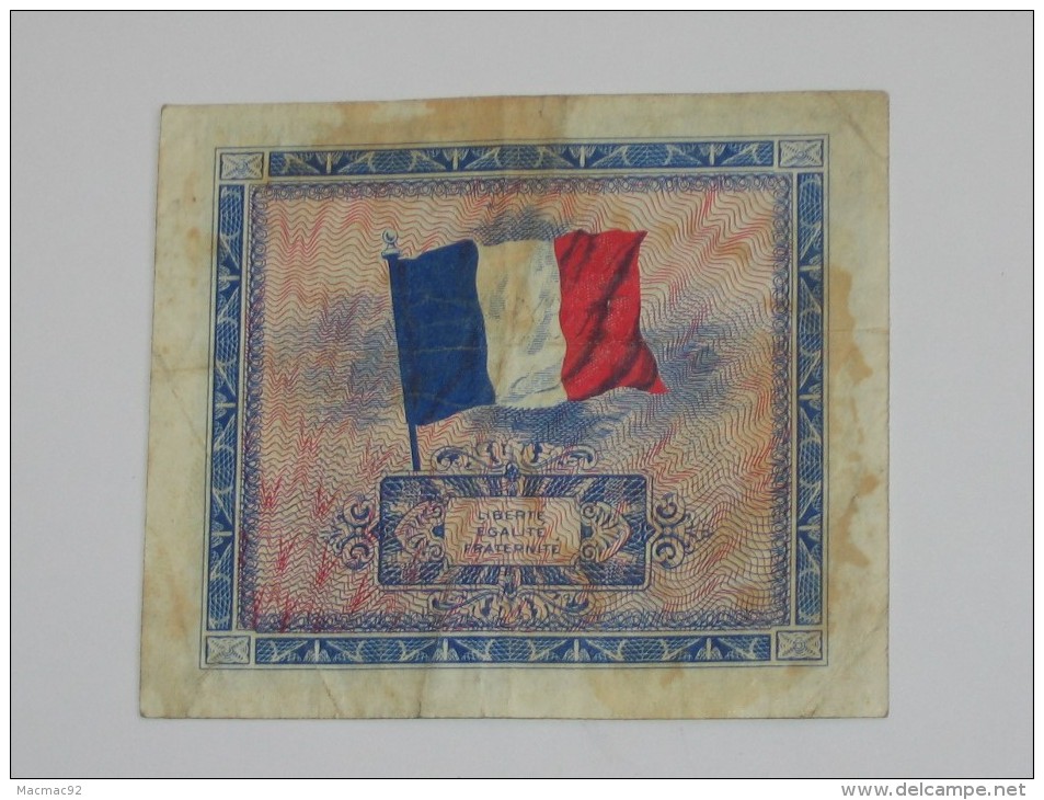 2 Francs - DRAPEAU FRANCE - Billet Du Débarquement -  Sans Série  **** EN ACHAT IMMEDIAT ****. - 1944 Flagge/Frankreich