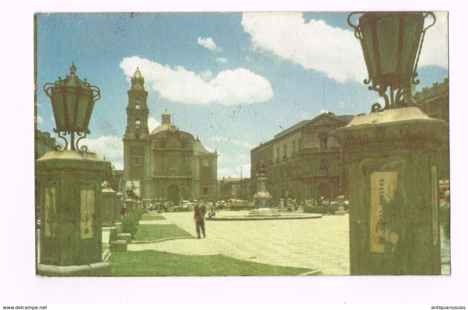 Mexico - Mexique - Plaza , De Sto. Domingo - 1950 - Stamp/Timbre - Mexique