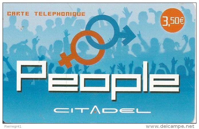 CARTE§-PREPAYEE-3.5€-CITADEL-PEOPLE-31/12/2010-TBE- - Autres & Non Classés