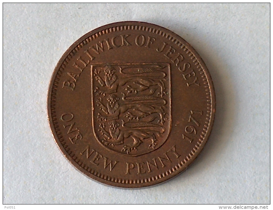 JERSEY 1 PENNY 1971 - Jersey