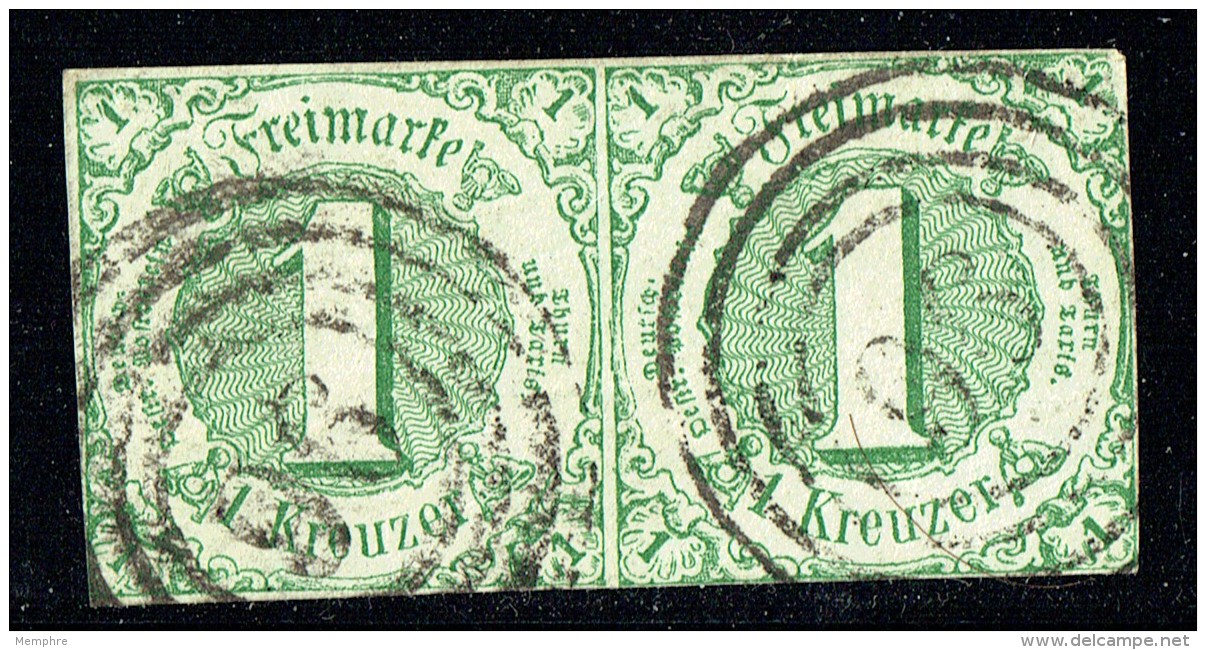 Thurn And Taxis   Michel 20 Used   Good Margins - Gebraucht