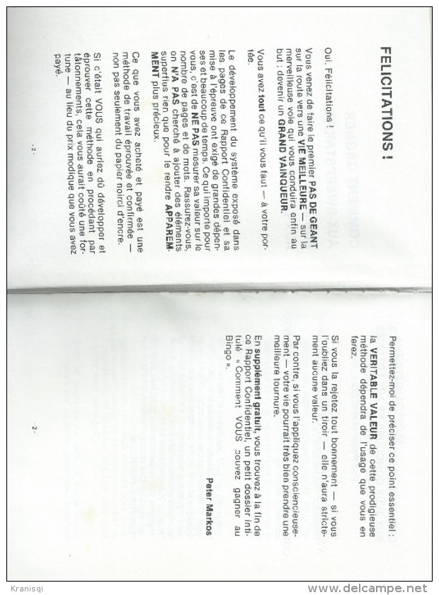 Livre , Comment Gagner Aux Jeux Et Concours   1977 - Juegos De Sociedad