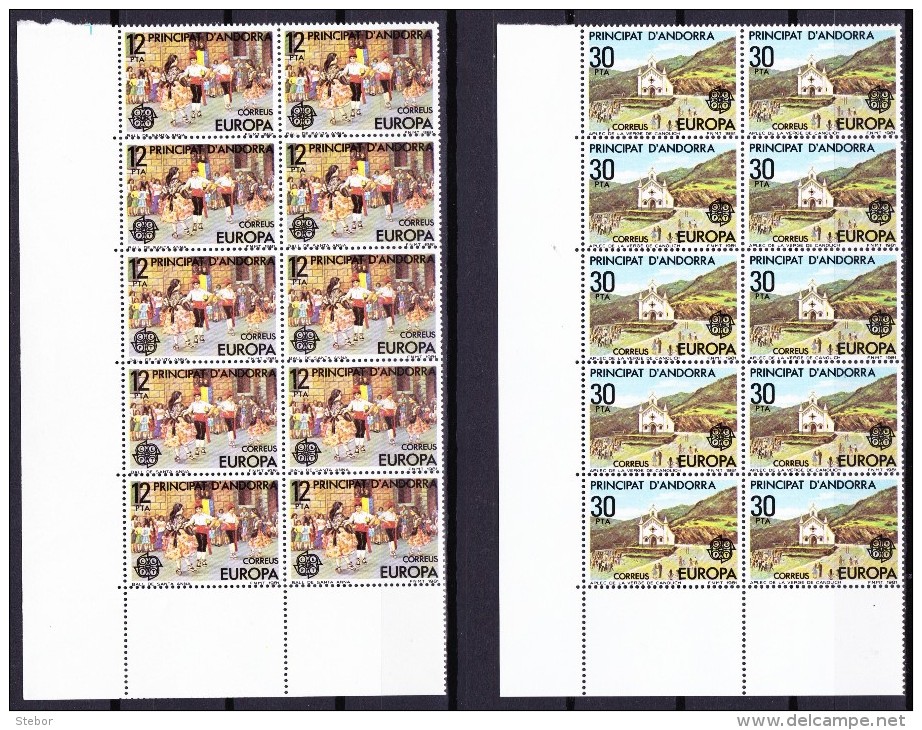 Andorra Spaans 1981 Nr 131/132 ** Zeer Mooi Lot 3037 - Unused Stamps