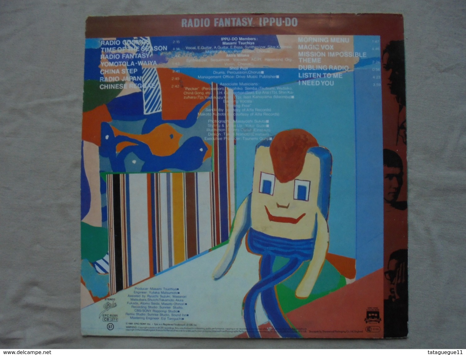 Disque Vinyle 33 T "Ippu-Do" RADIO FANTASY 1981 - Rock