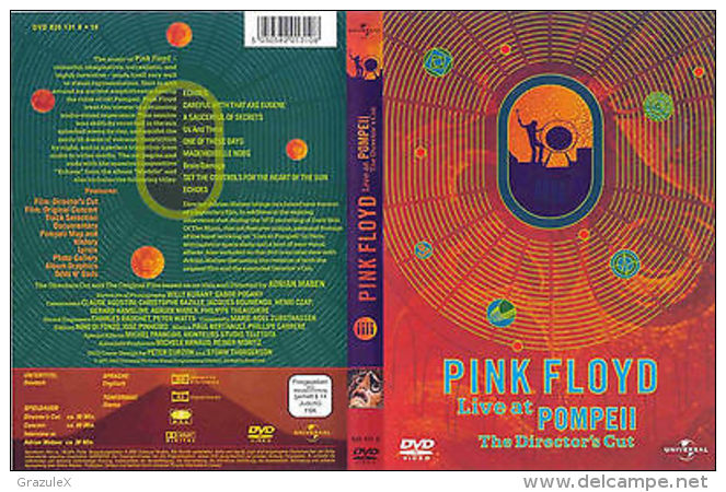 DVD - Pink Floyd - Live At Pompeii (The Director's Cut) - Other & Unclassified