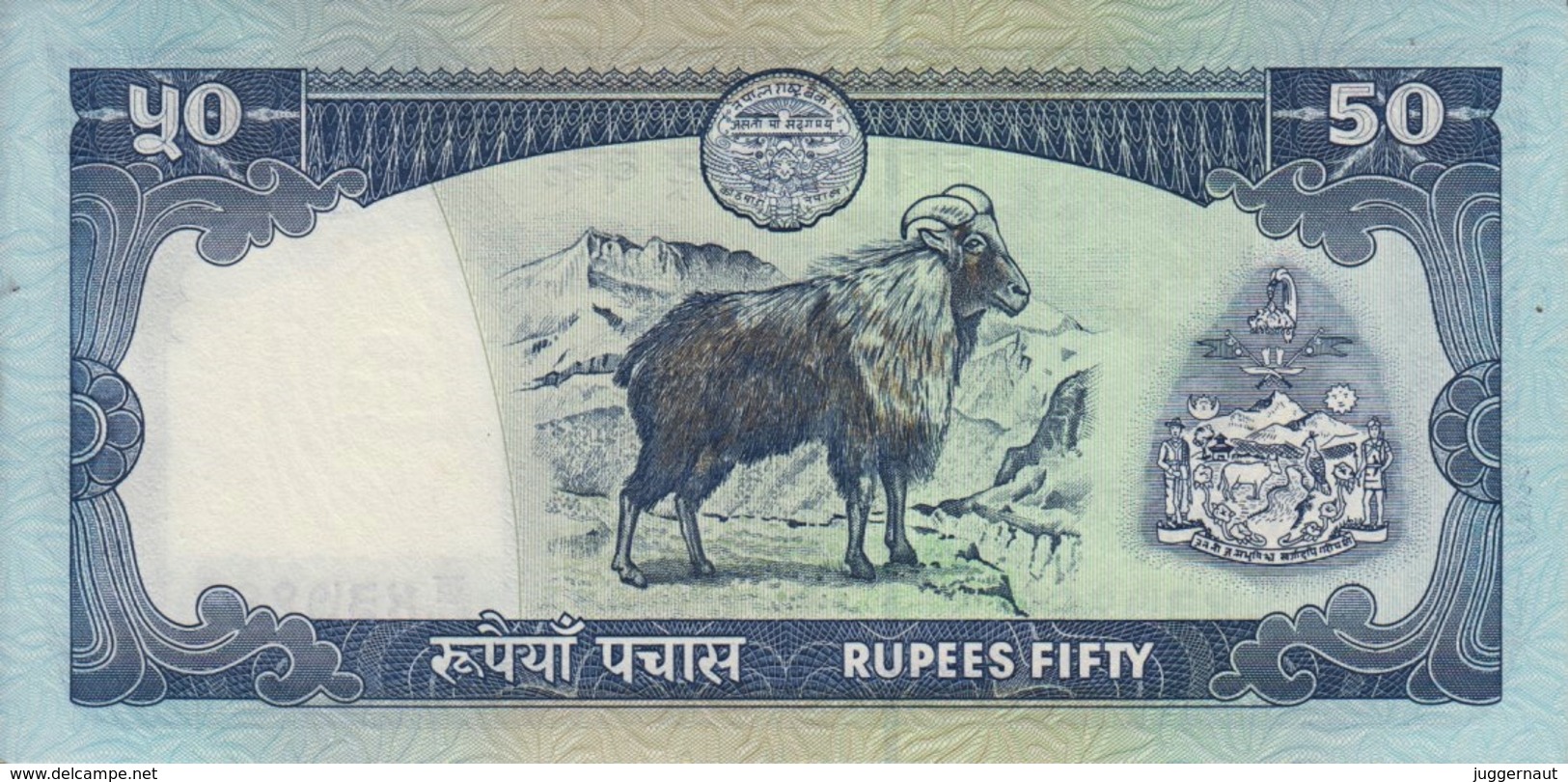 NEPAL 1997 Rupees-50 BANKNOTE King BIRENDRA Pick #33 UNC - Nepal