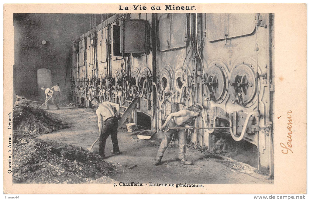 ¤¤  -   La Vie Du Mineur  -  7  -  Chaufferie   -  Batterie De Générateurs  -  Mine     -  ¤¤ - Mines