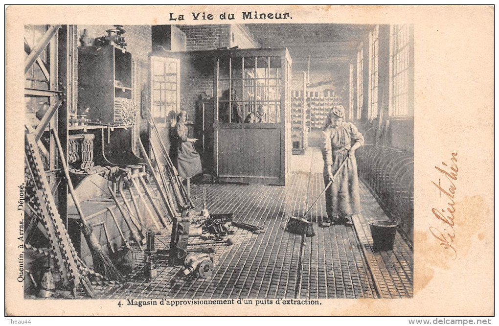 ¤¤  -   La Vie Du Mineur  -  4  -  Magasin D'approvisionnement D'un Puit D'Extraction    -  Mine     -  ¤¤ - Mines