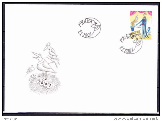 Tchéque République 2001 Mi 279, Envelope Premier Jour (FDC) - FDC