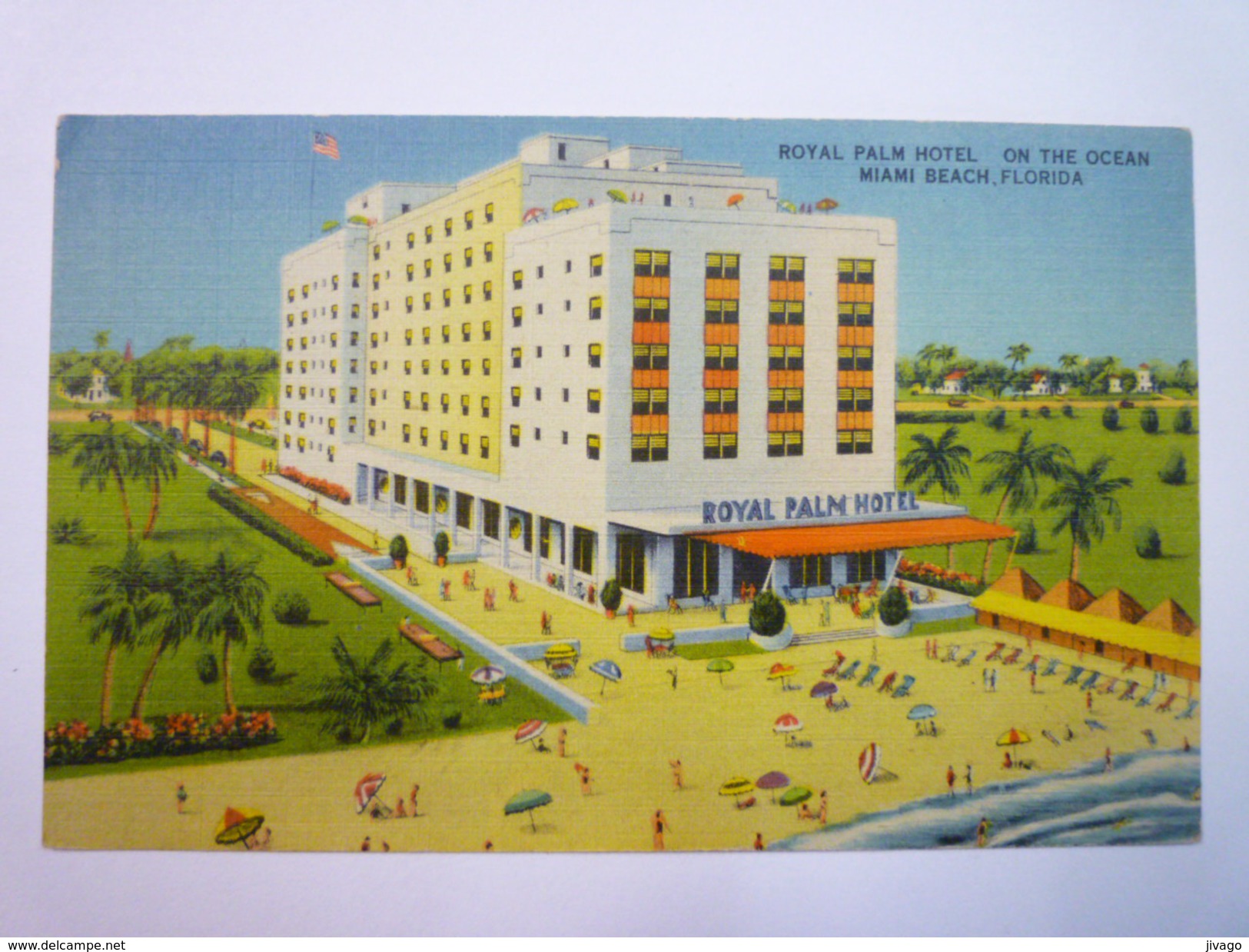 MIAMI BEACH  (Florida)  :  ROYAL PALM HOTEL On The Ocean   - Miami Beach
