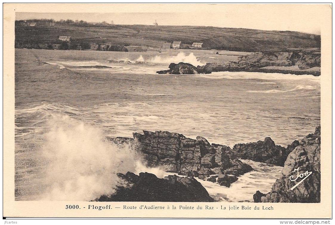 29 - PLOGOFF - Route D'Audierne à La Pointe Du Raz - La Jolie Baie Du Loch - Plogoff