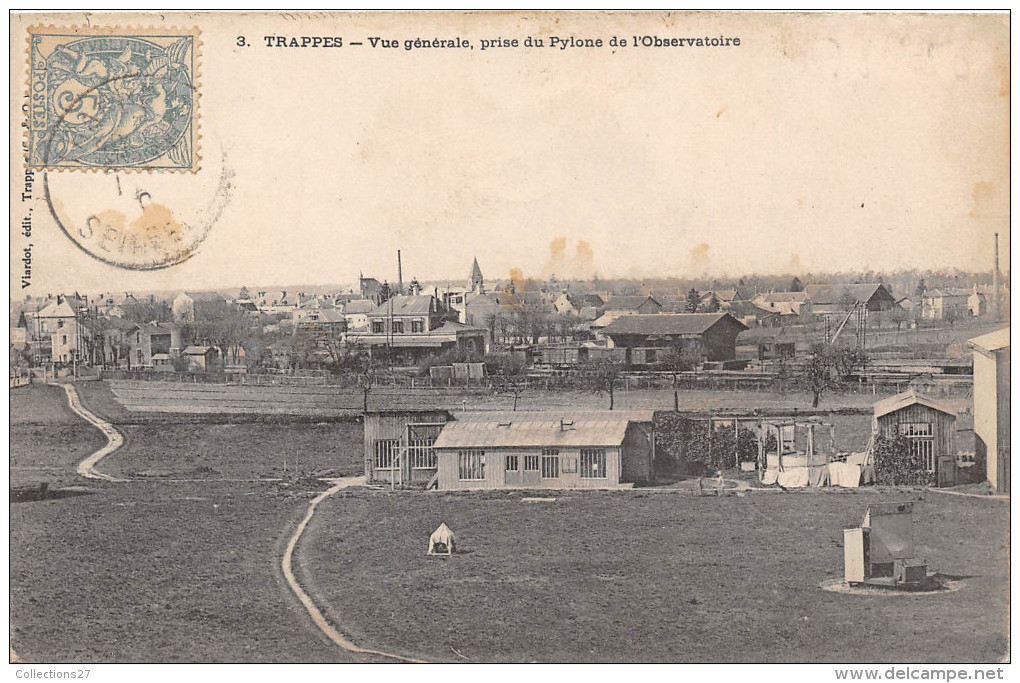 78-TRAPPES- VUE GENERALE PRISE DU PYLONE DE L'OBSERVATOIRE - Trappes