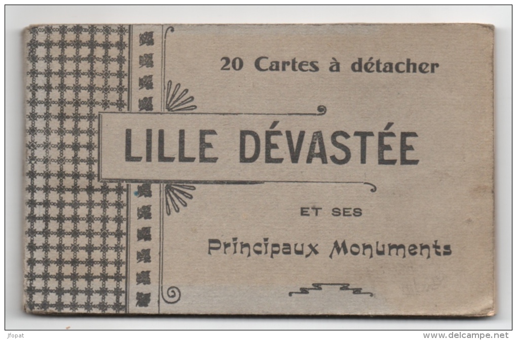 59 NORD - LILLE Carnet - Lille