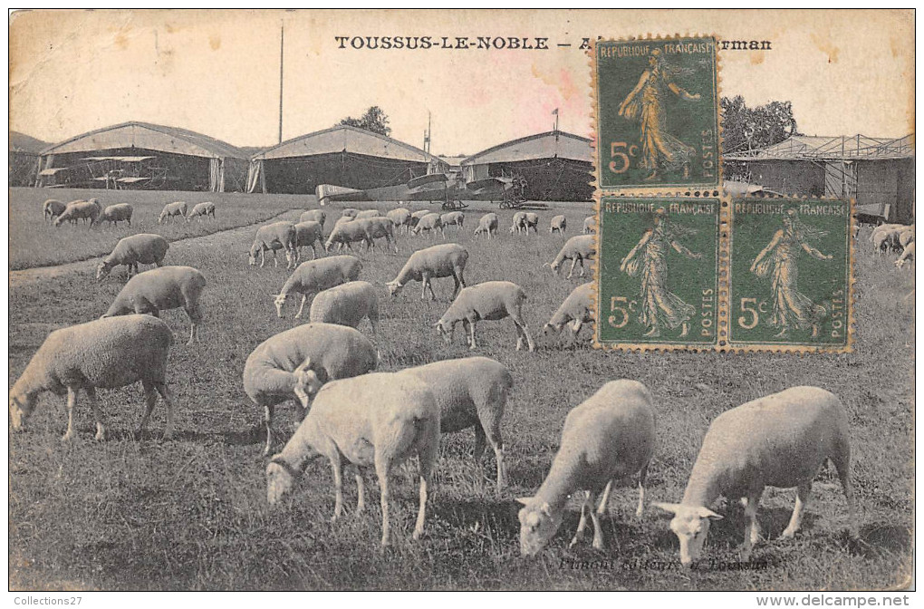 78-TOUSSUS-LE-NOBLE- AREODROME FARMAN - Toussus Le Noble