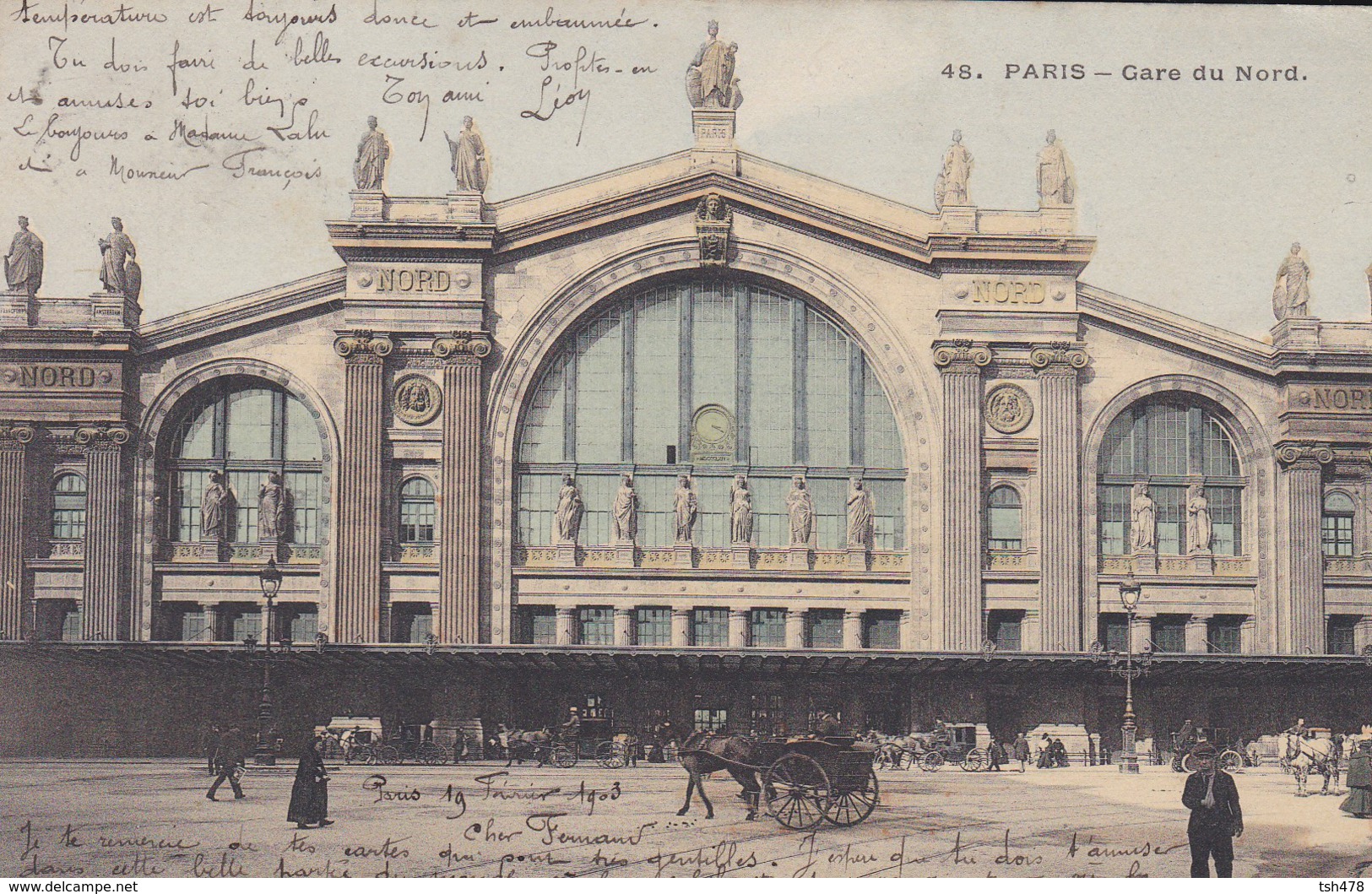 75---PARIS---10arr.--gae Du Nord---voir 2 Scans - Arrondissement: 10