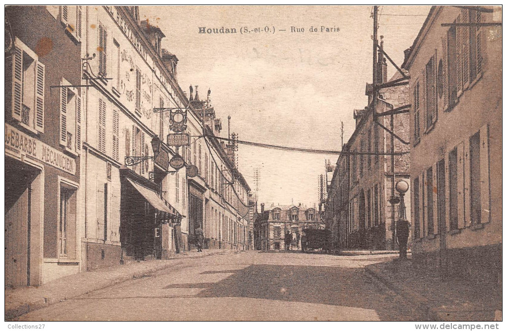 78-HOUDAN- RUE DE PARIS - Houdan