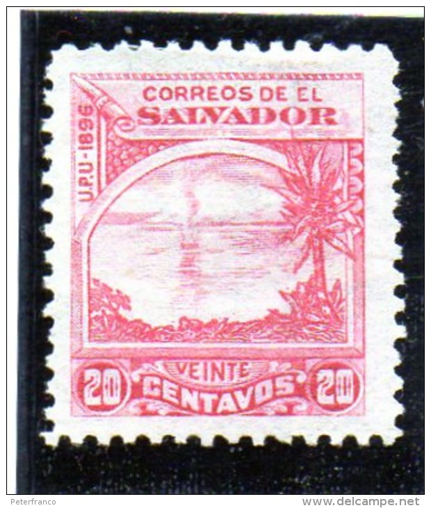 B - 1896 El Salvador -  (linguellati) - El Salvador