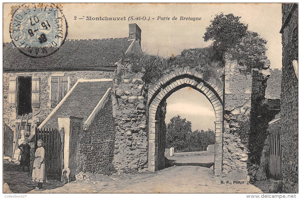 78-MONTCHAUVET- PORTE DE BRETAGNE - Autres & Non Classés