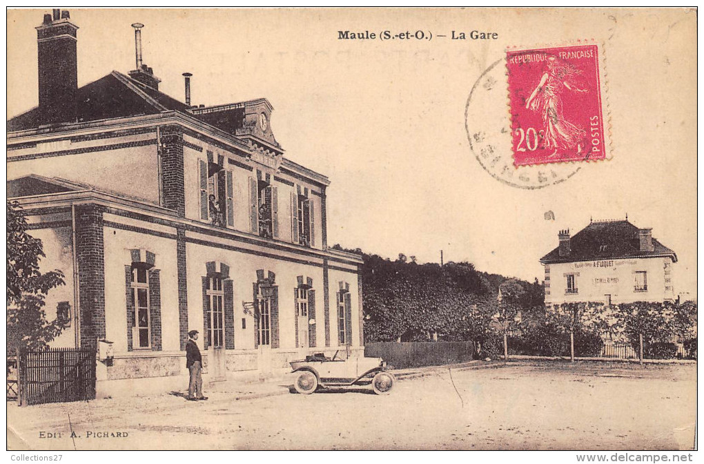 78-MAULE- LA GARE - Maule